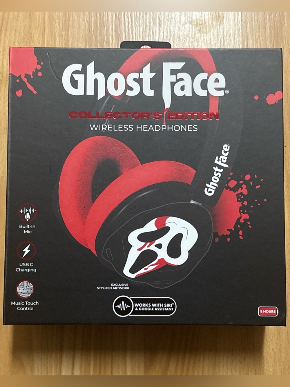 Ghost Face Collector's Edition Wireless Headphones Icon Of Halloween CultureFly